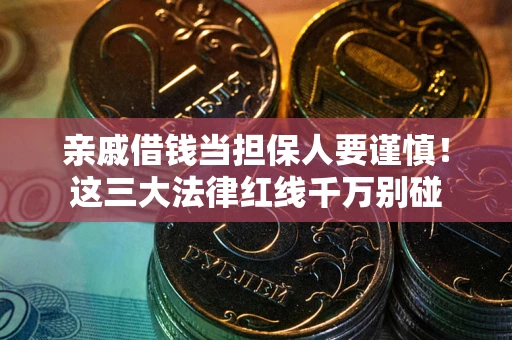 北京亲戚借钱当担保人要谨慎！这三大法律红线千万别碰