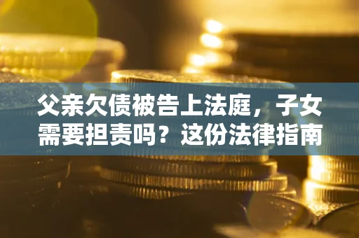北京父亲欠债被告上法庭，子女需要担责吗？这份法律指南必须看完