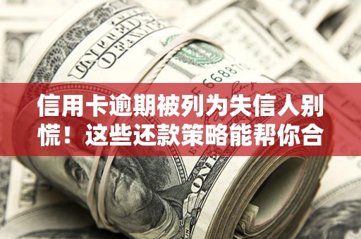 北京信用卡逾期被列为失信人别慌！这些还款策略能帮你合法止损