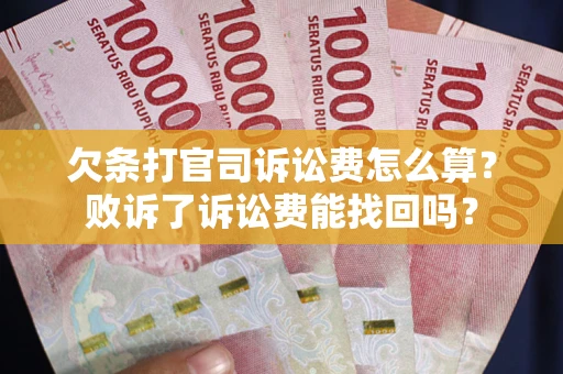 北京欠条打官司诉讼费怎么算？败诉了诉讼费能找回吗？