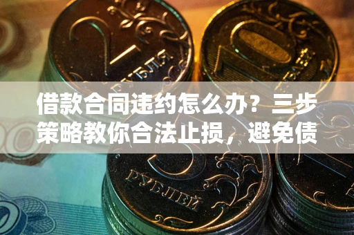 北京借款合同违约怎么办？三步策略教你合法止损，避免债务危机升级
